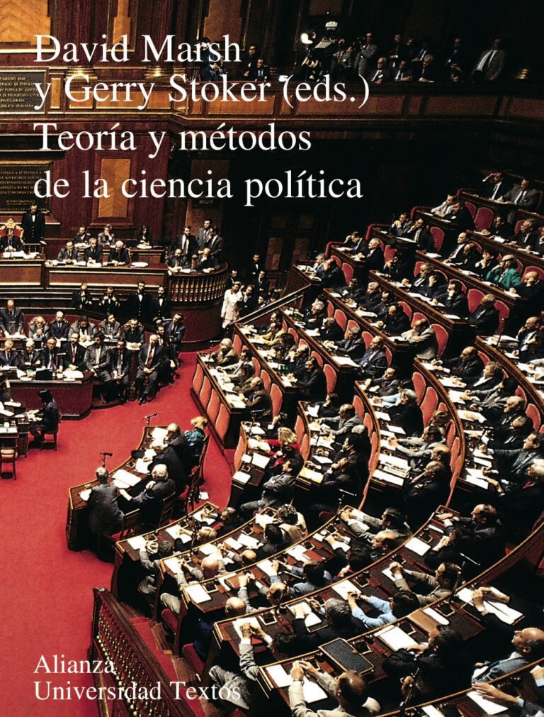 Teorías y métodos de la ciencia política