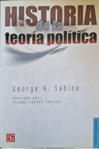 Historia de la teoría política